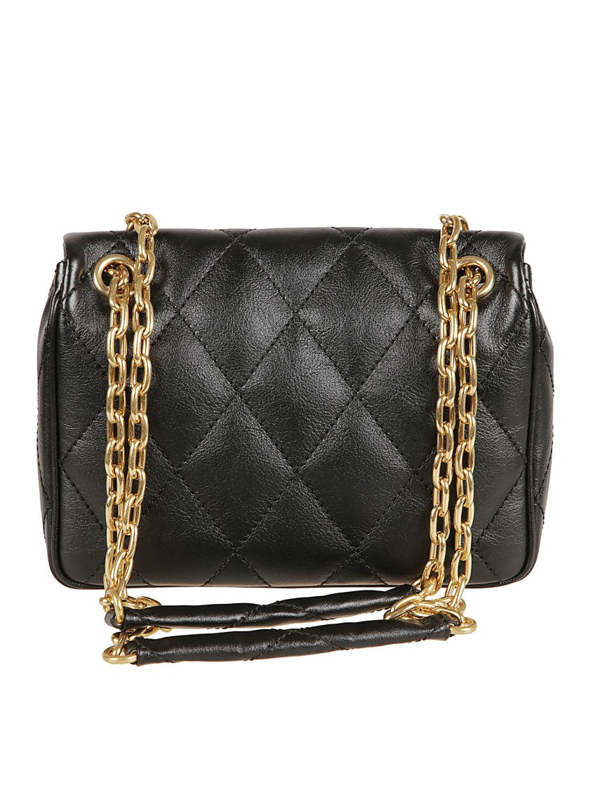 Burberry Quilted Calf Leather Shoulder Bag
