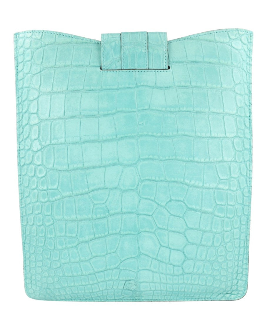 Gucci Crocodile Leather Vintage Ipad Case