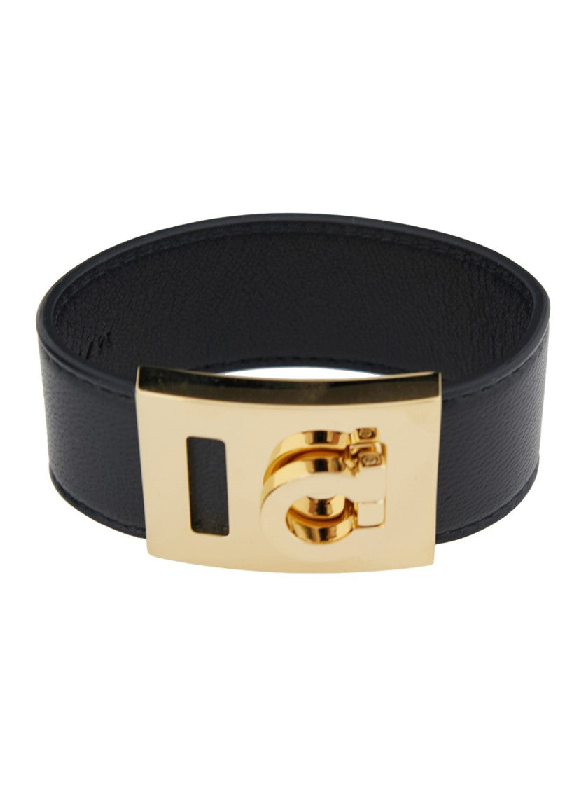 Salvatore Ferragamo Hug' Black Bracelet