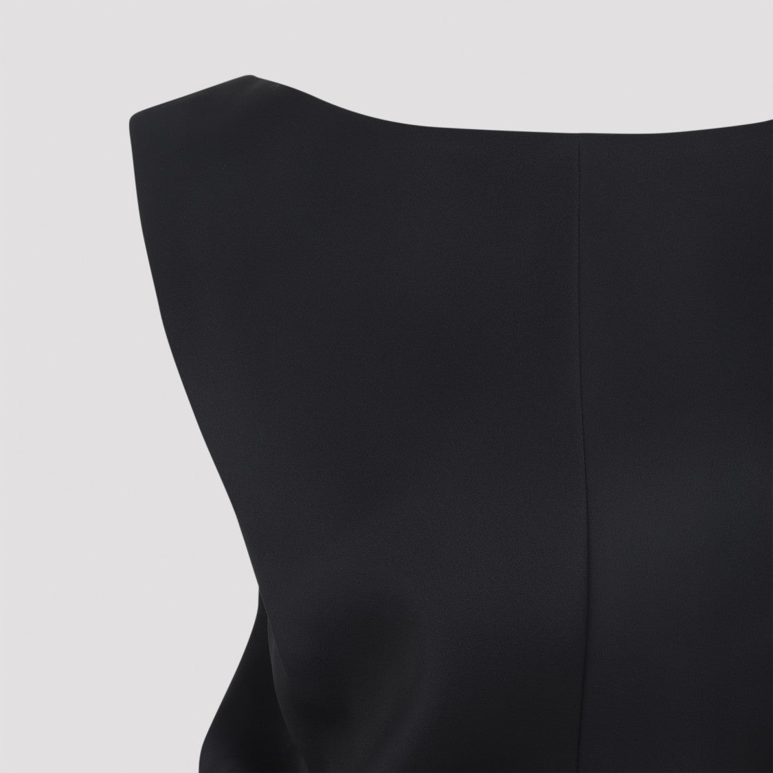 Khaite Black Acetate Toma Dress