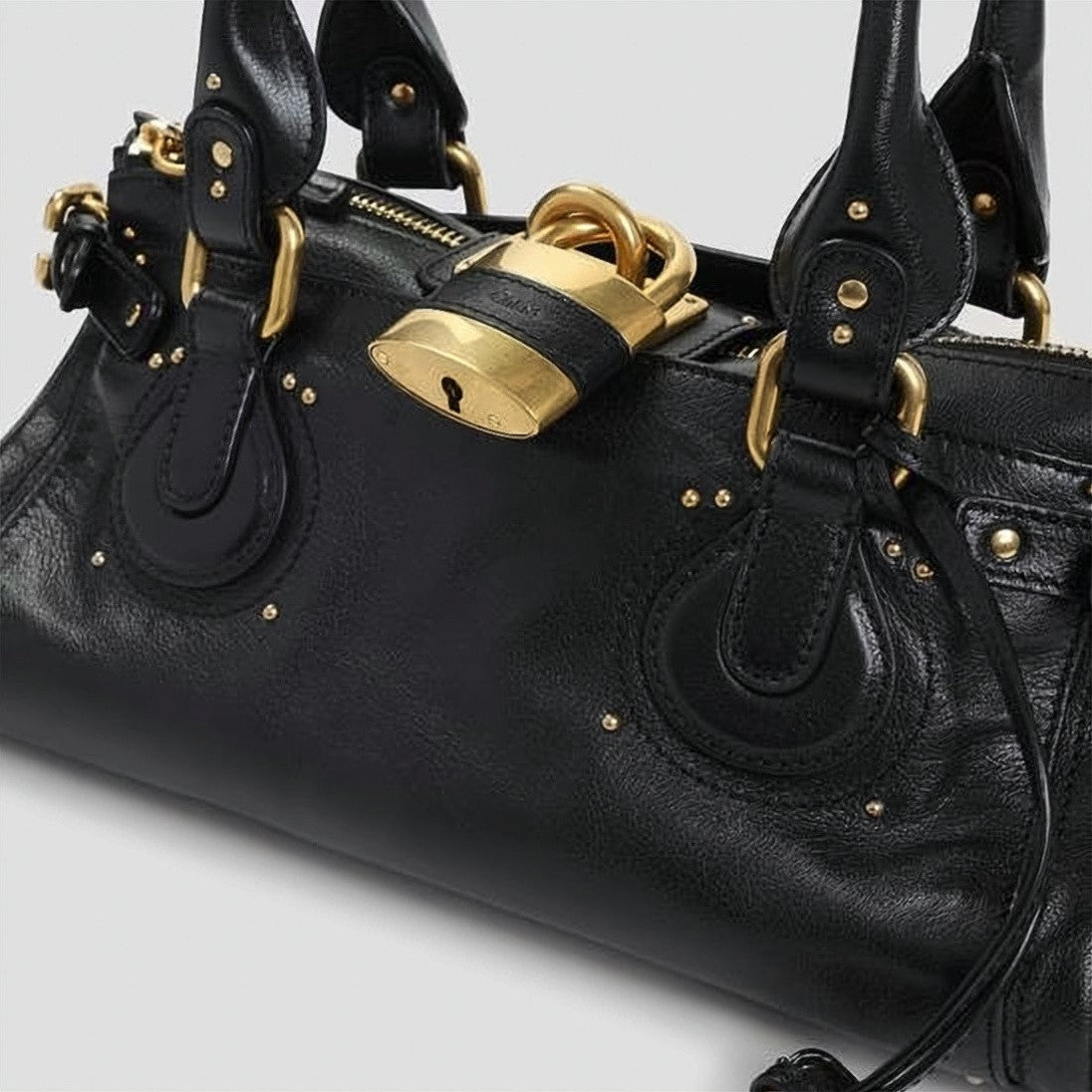 Chloé Smooth Leather Shoulder Bag With Gold-Tone Hardware