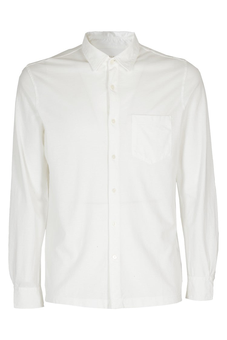 Altea Lightweight Cotton Jersey Long-Sleeve Shirt