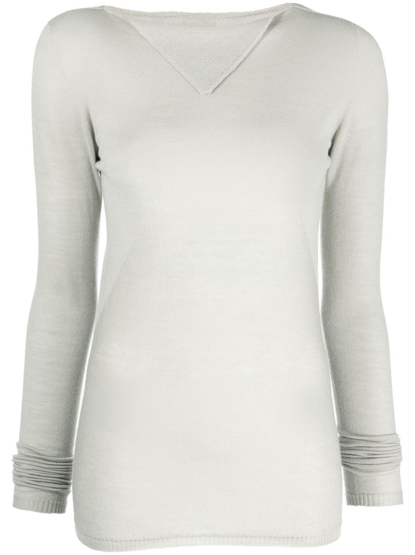 Rick Owens Column Knit Sweater