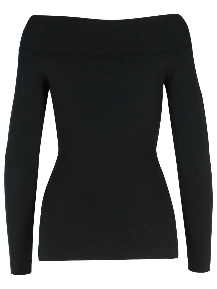 Stella Mccartney Black Viscose Blend Top