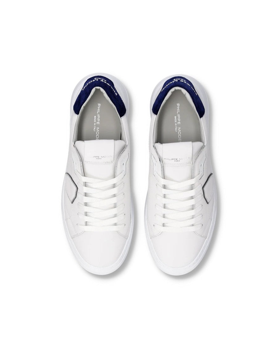 Philippe Model Temple Low Man Sneakers White/Blue