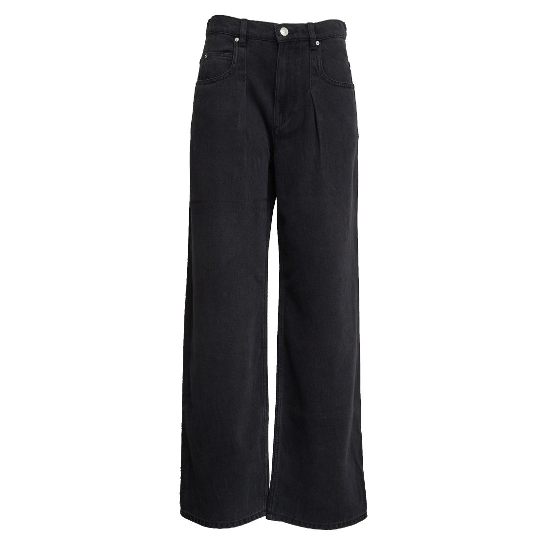 Isabel Marant Rodayna Wide-Leg Fluid Denim Jeans