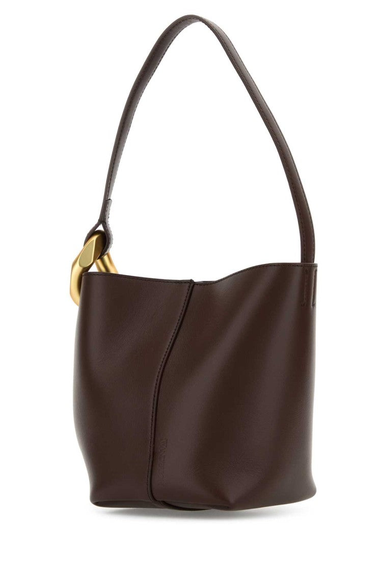 J. W. Anderson Brown Suede Shoulder Bag
