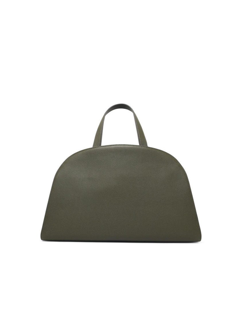 Tory Burch Romy Hammered Leather Top Case Bag - Green