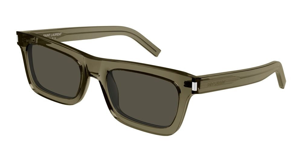 Saint Laurent Translucent Oversized Square Sunglasses