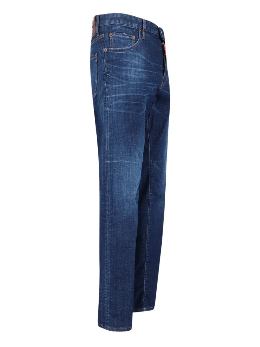 Dsquared2 Logo Jeans – Blue