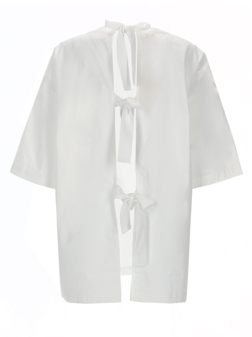 The Garment Cyprus Boxy Bow Back Blouse