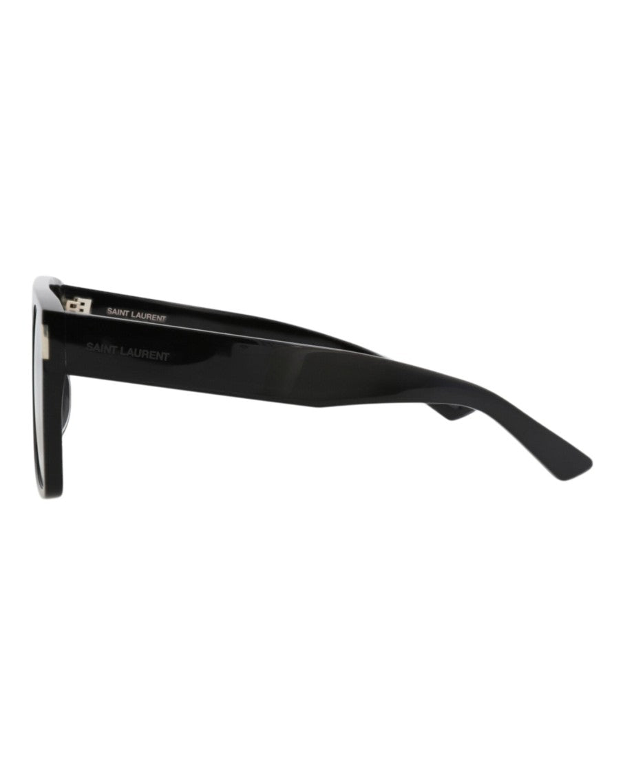 Saint Laurent Square-Frame Recycled Acetate Sunglasses
