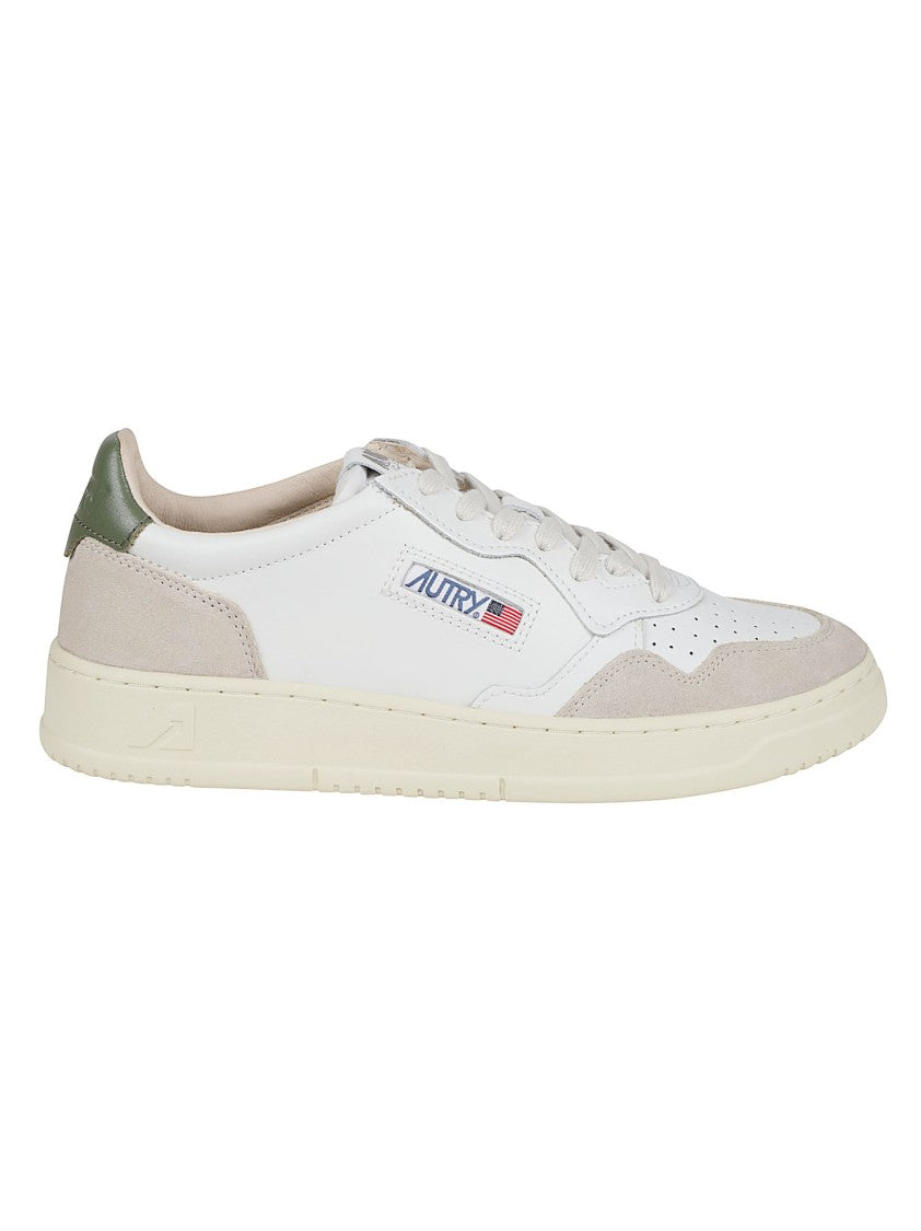 Autry Medalist Low Leather-Suede Sneakers