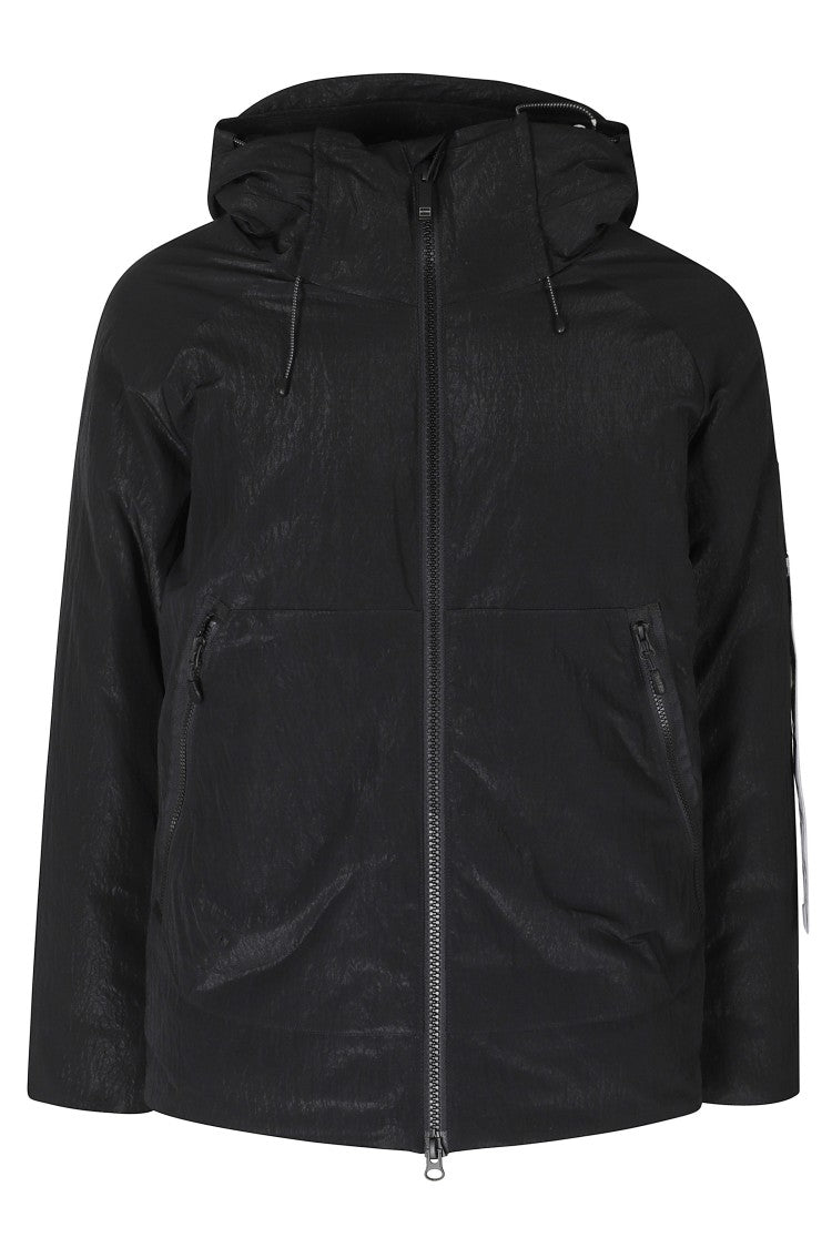 Outhere Black Recycled Technical Fabric Short Jacket