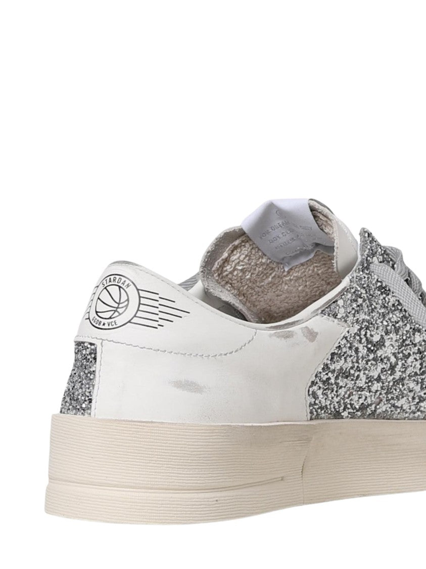 Golden Goose White Leather Stardan Sneakers