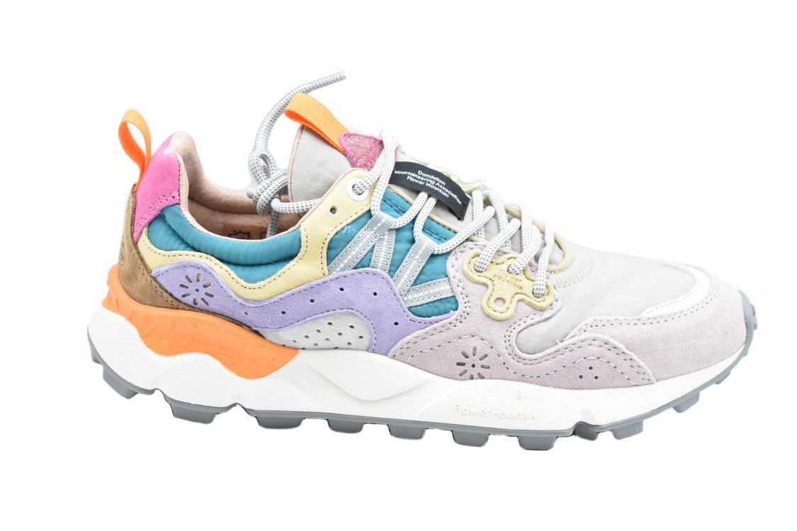Flower Mountain Laced Shoes With Paneling