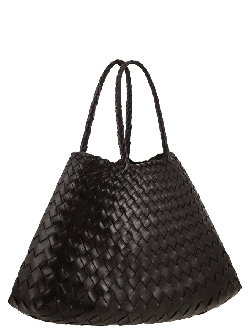 Dragon Santa Croce Small - Woven Leather Bag