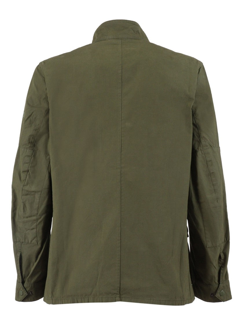 Barbour Garment Dyed Olive Utility Casual Jacket