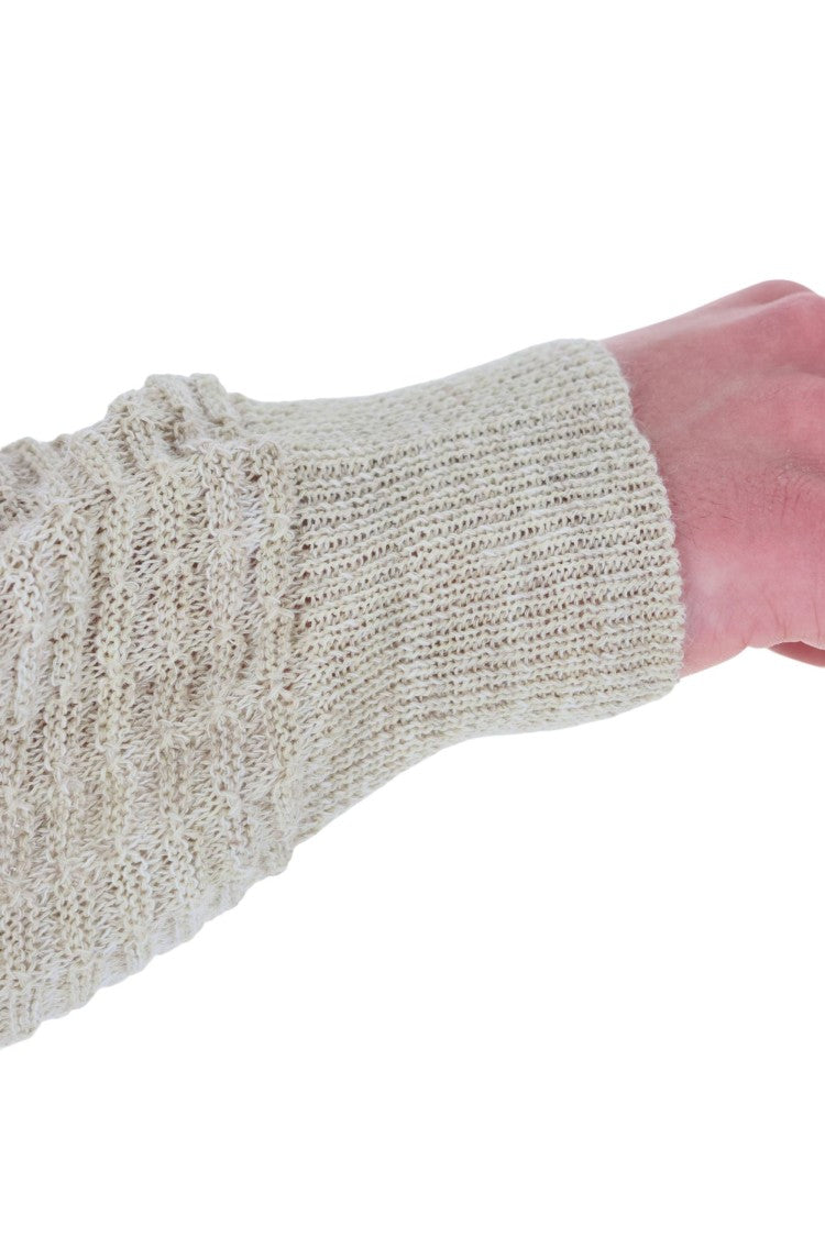 Roberto Collina Textured Cotton-Linen Knit Cardigan