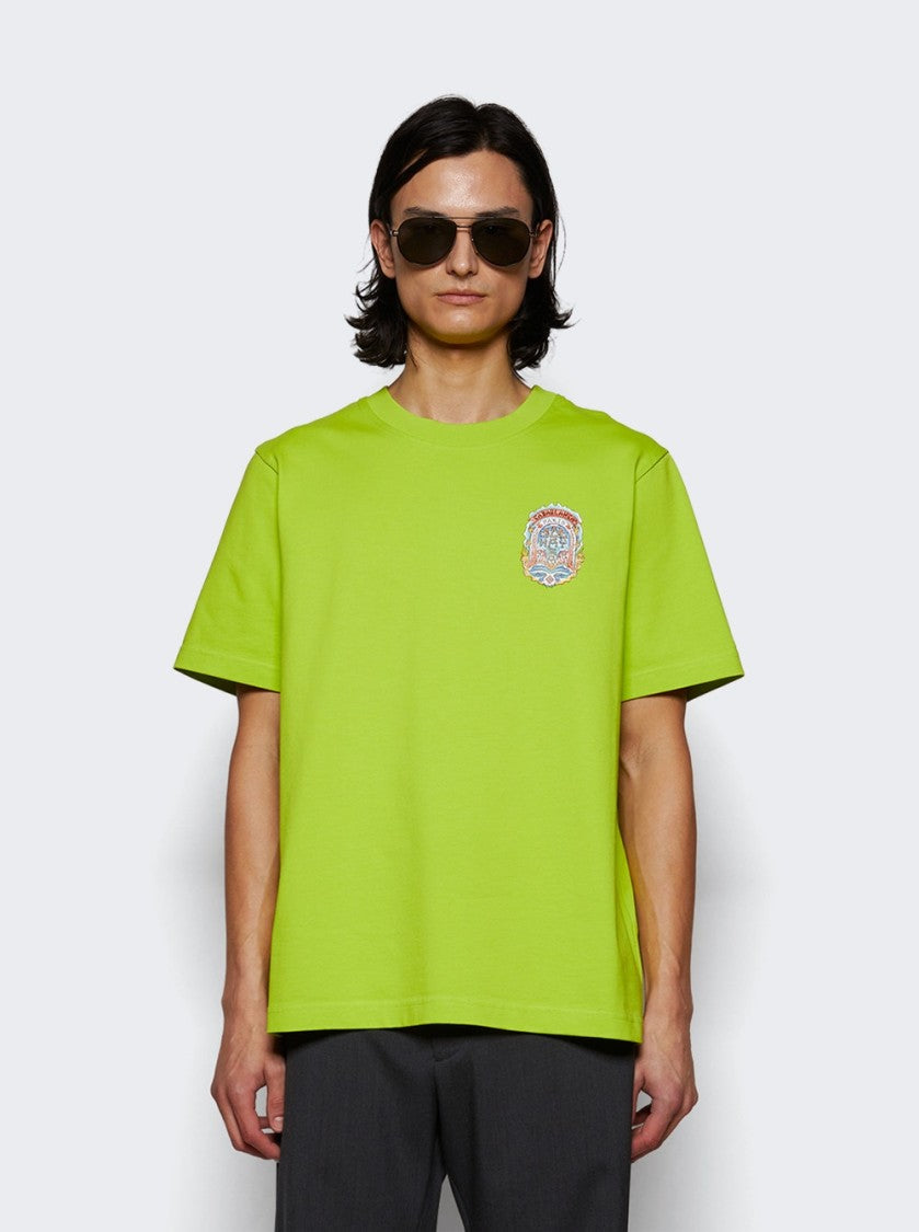 Casablanca Casa Way Skate Printed Tee - Green