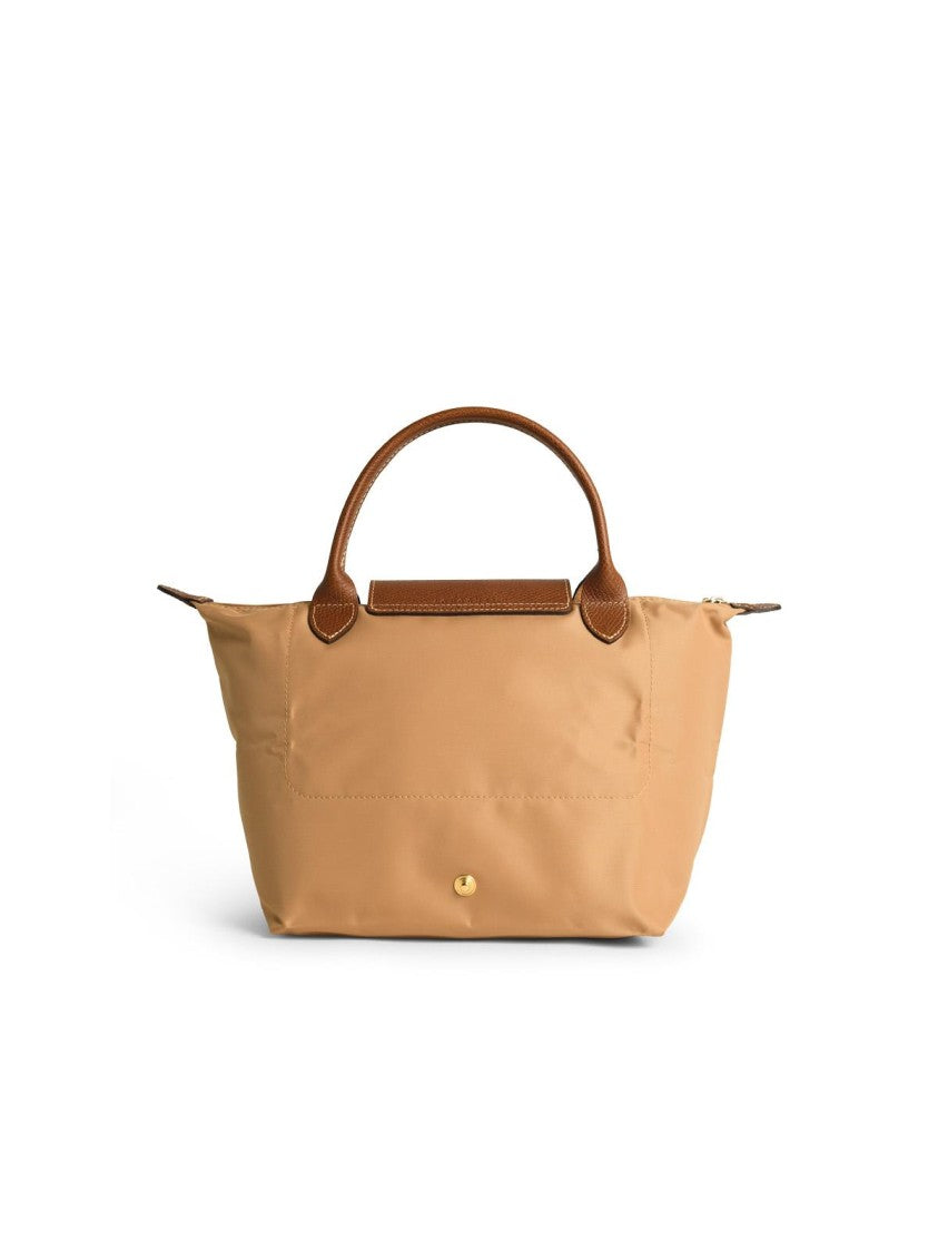 Longchamp Suede Recycled Tela 'S Le Pliage Original' Handle Bag