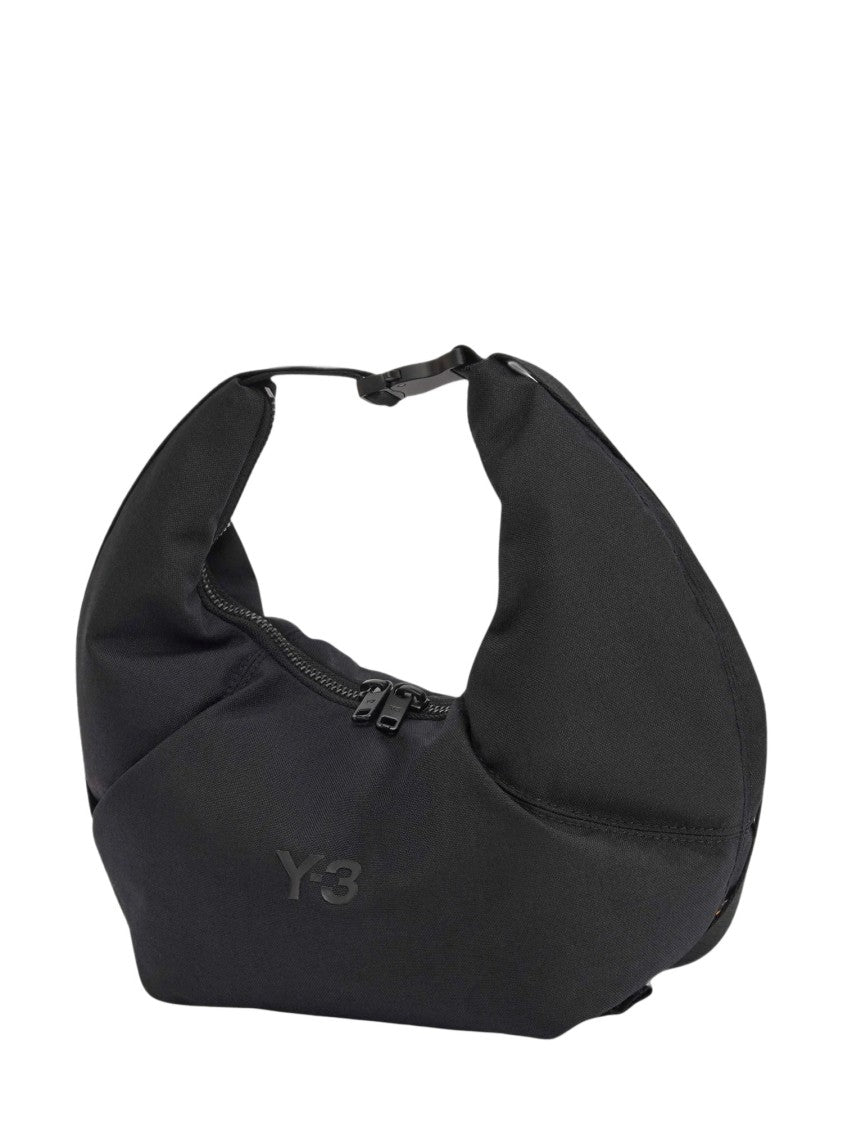 Y-3 Y-3 Crescen Crescent Matte Black Shoulder Bag
