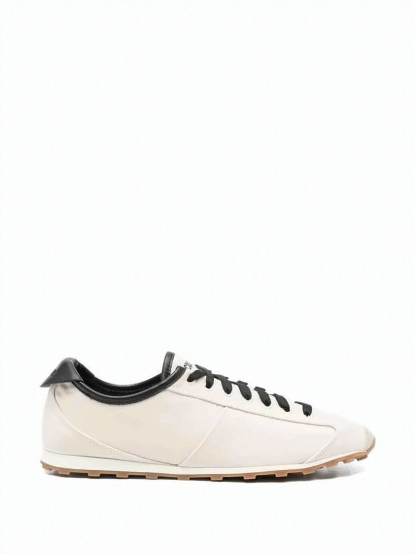 Jacquemus Low-Profile Canvas Sneakers With Textured Outsole