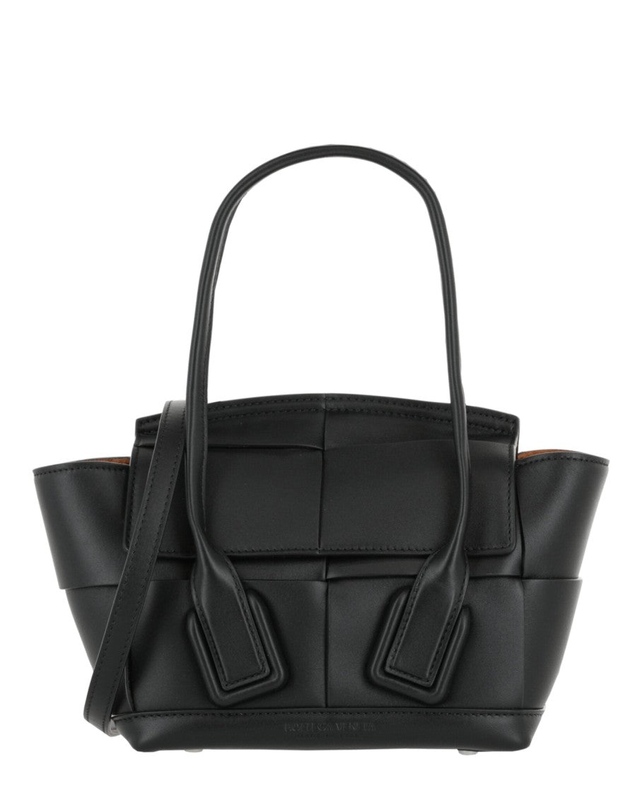 Bottega Veneta Arco 33 Mini Grainy Leather Top-Handle Bag