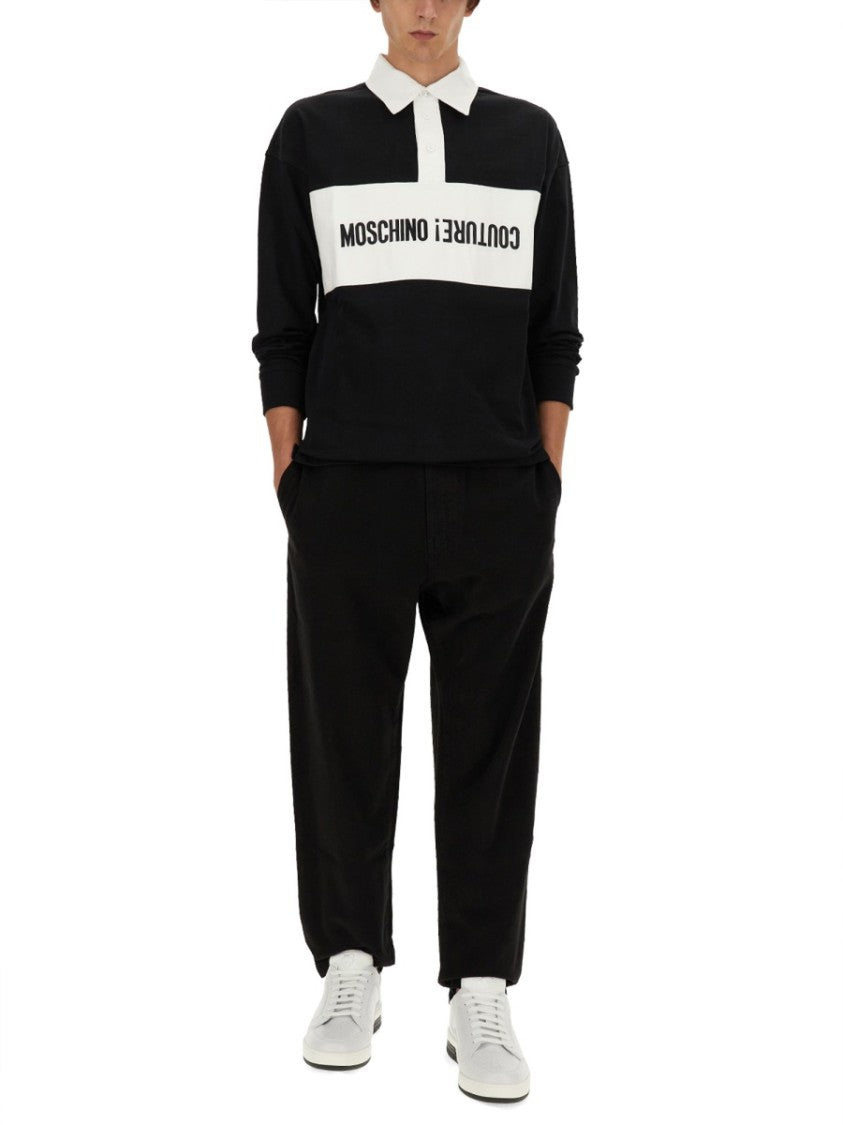 Moschino Upsidedown Logo Polo Shirt