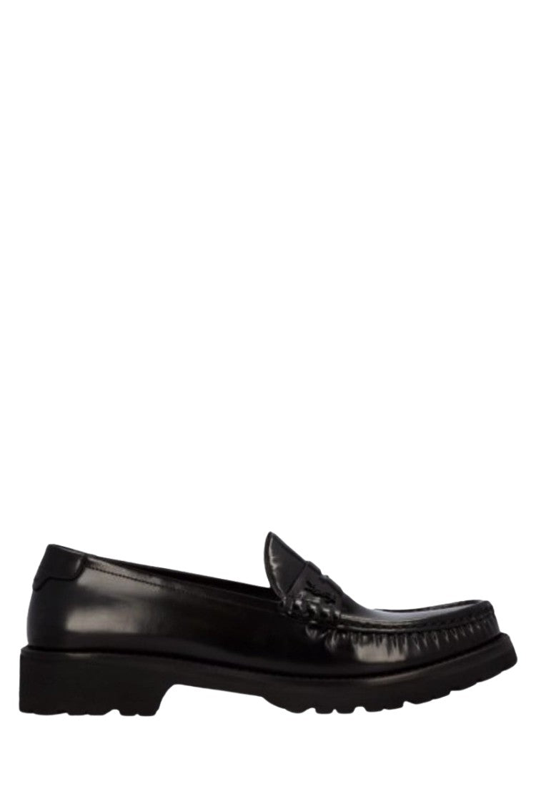 Saint Laurent Black Mocassinos