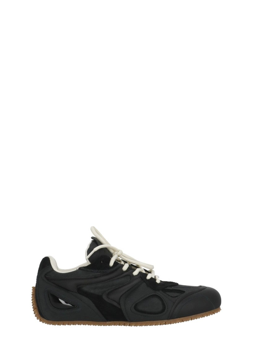 Axel Arigato Black Slow Runner Leather-Blend Sneakers