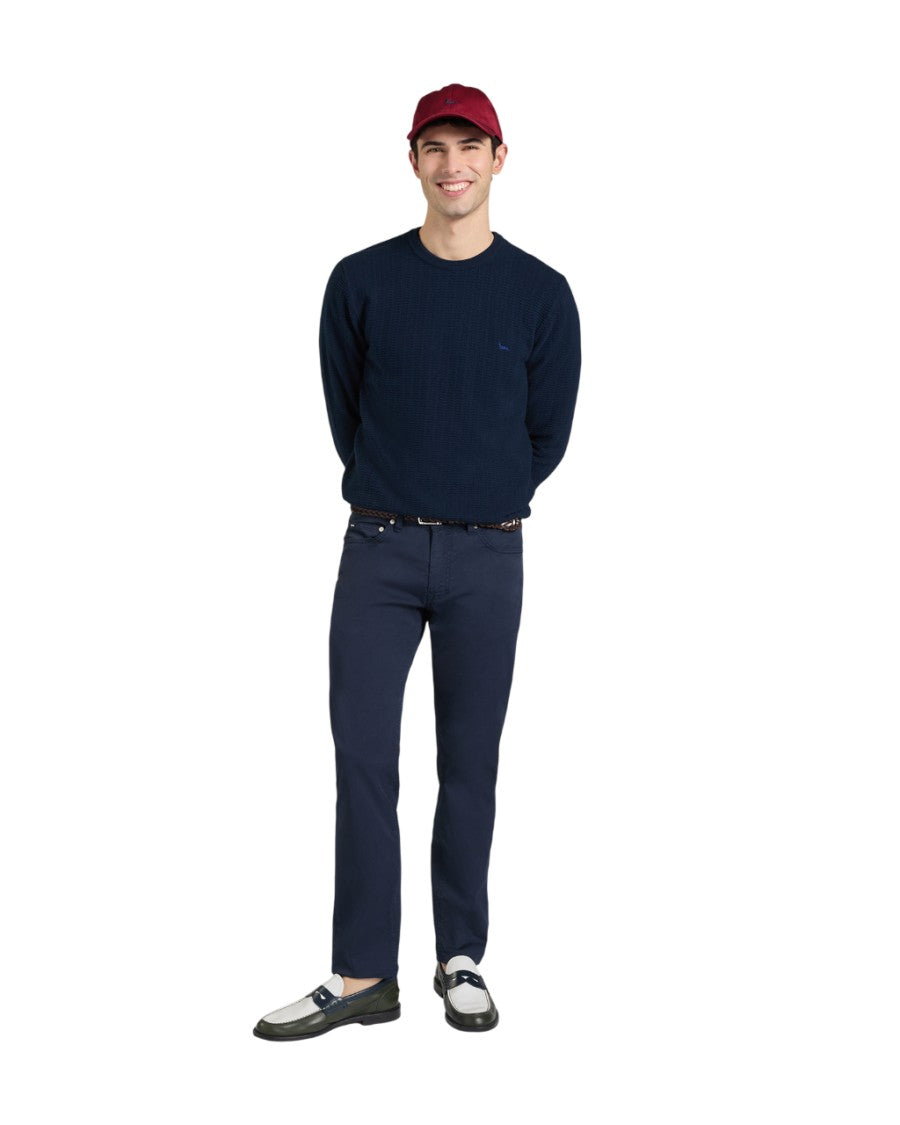 Harmont & Blaine Textured 3D Knit Sweater