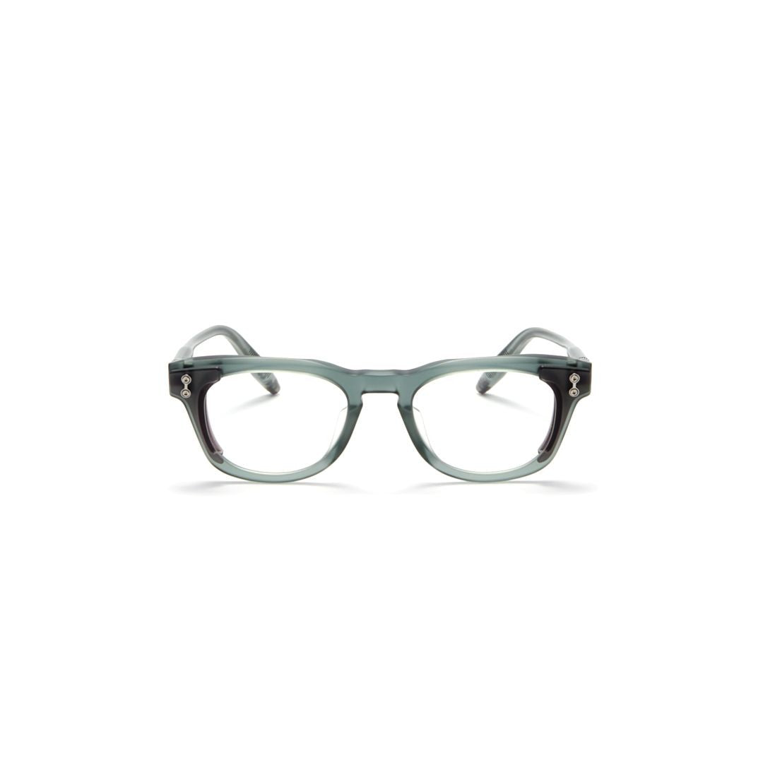 Akoni Orion Gradient Translucent Eyeglasses With Metal Accents