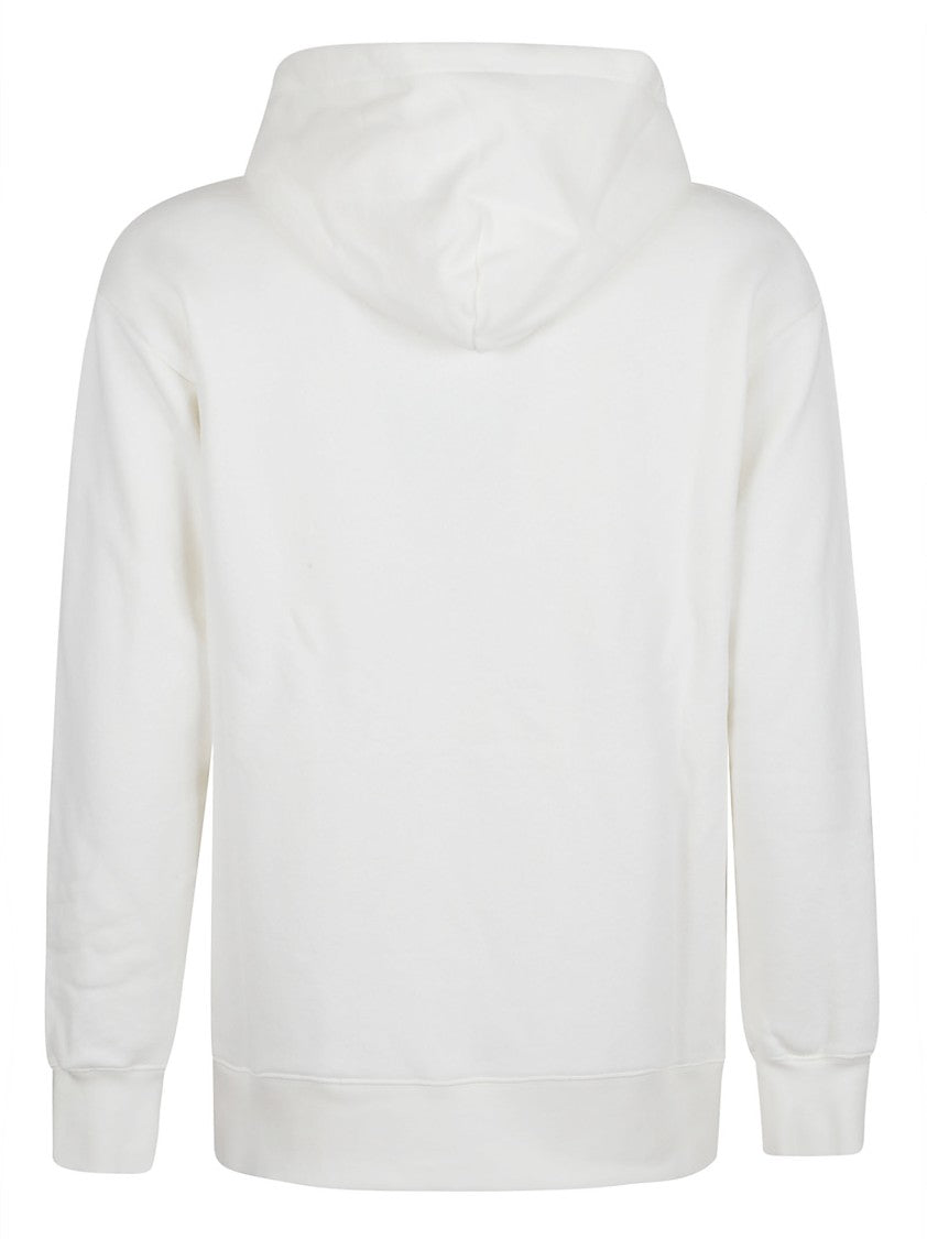 Valentino White Cotton Sweatshirt
