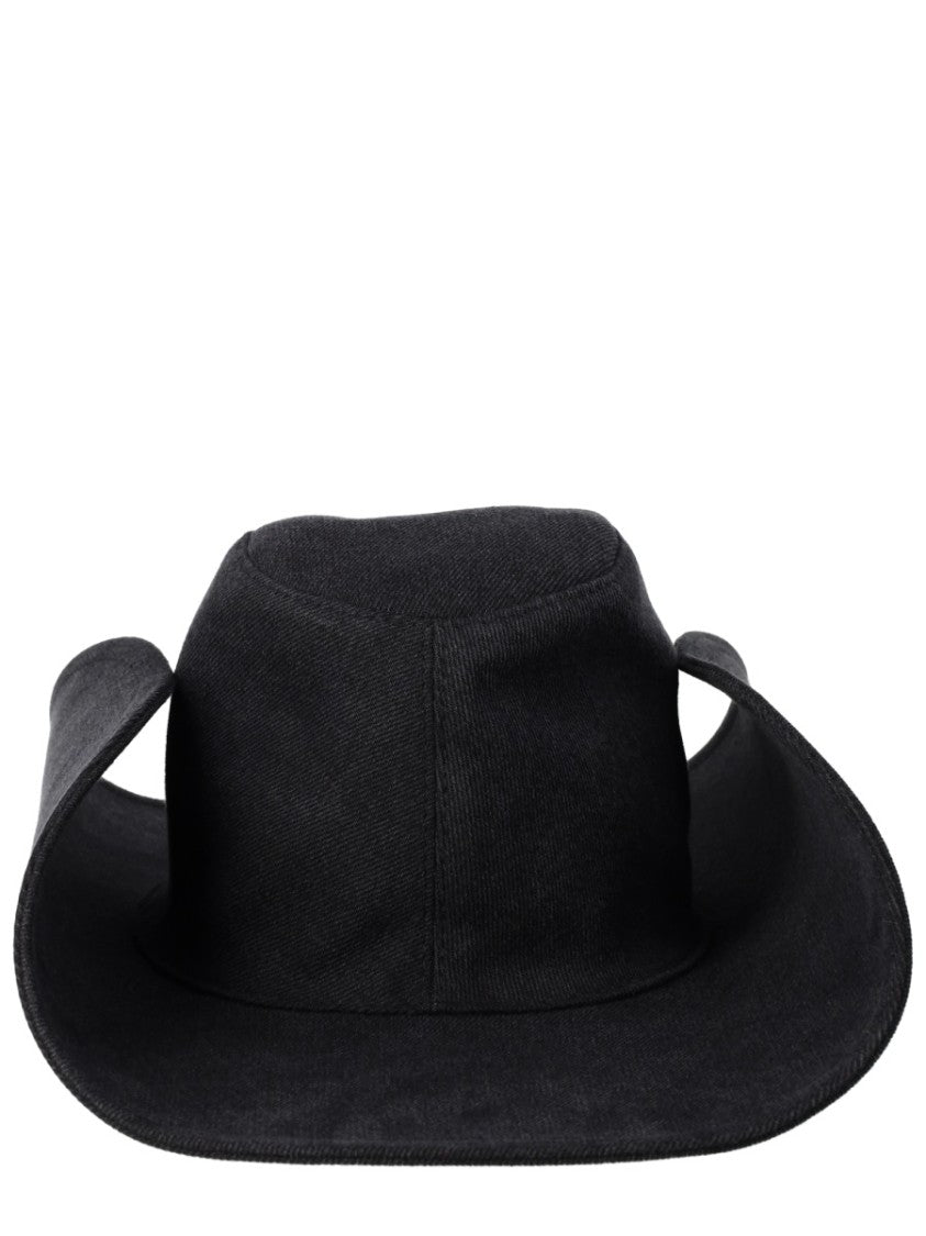Ruslan Baginskiy Structured Crown Wide Brim Cotton Hat