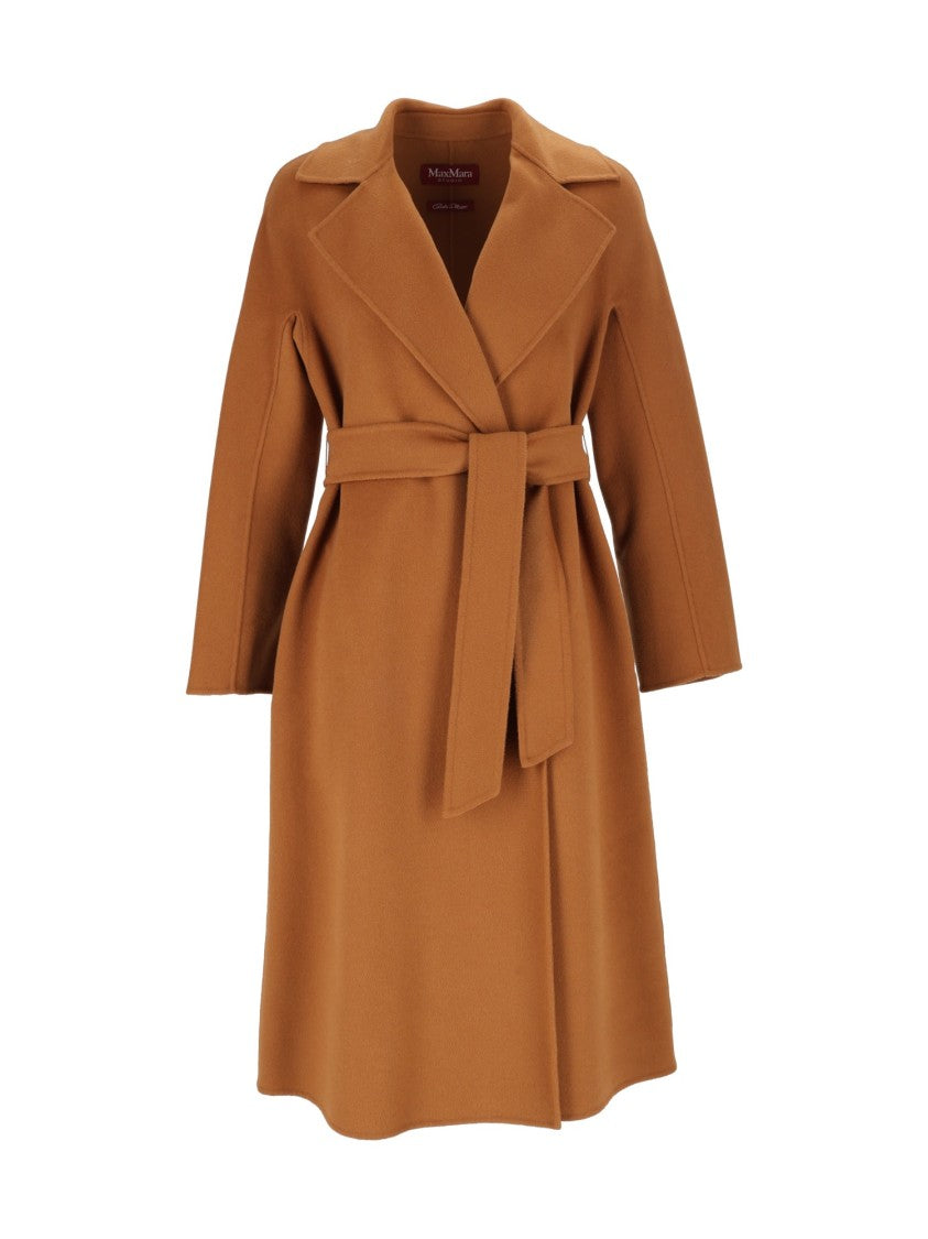 Max Mara Camel Cles Wrap Coat