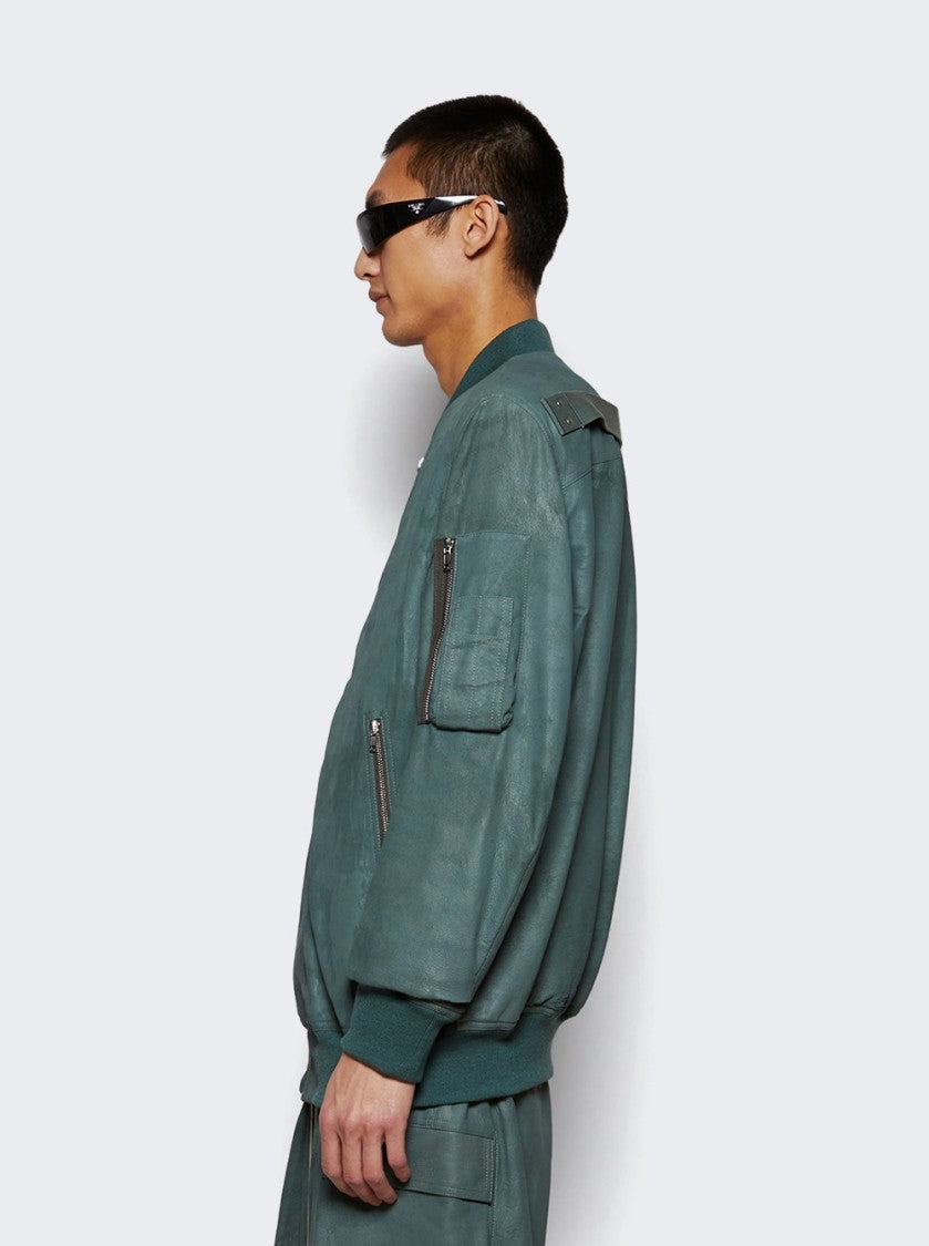 Rick Owens Classic Flight Bomber Jacket Mouthwash