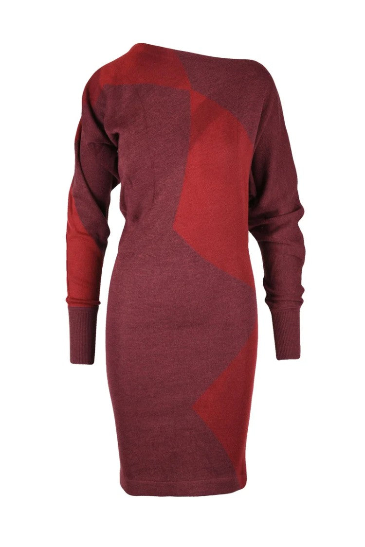 Philosophy Di Lorenzo Serafini Asymmetric Long Dress - Red