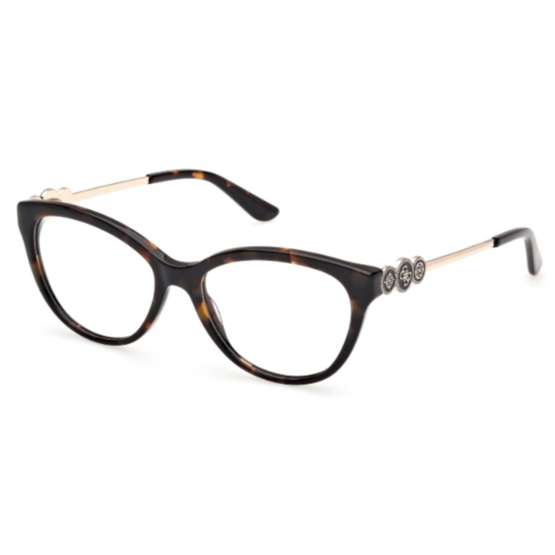 Guess Gu50230 Cat-Eye Tortoiseshell Eyeglasses