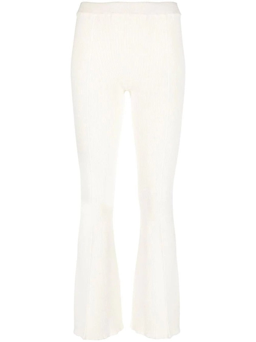 Aeron Ribbed Slit Front Leggings