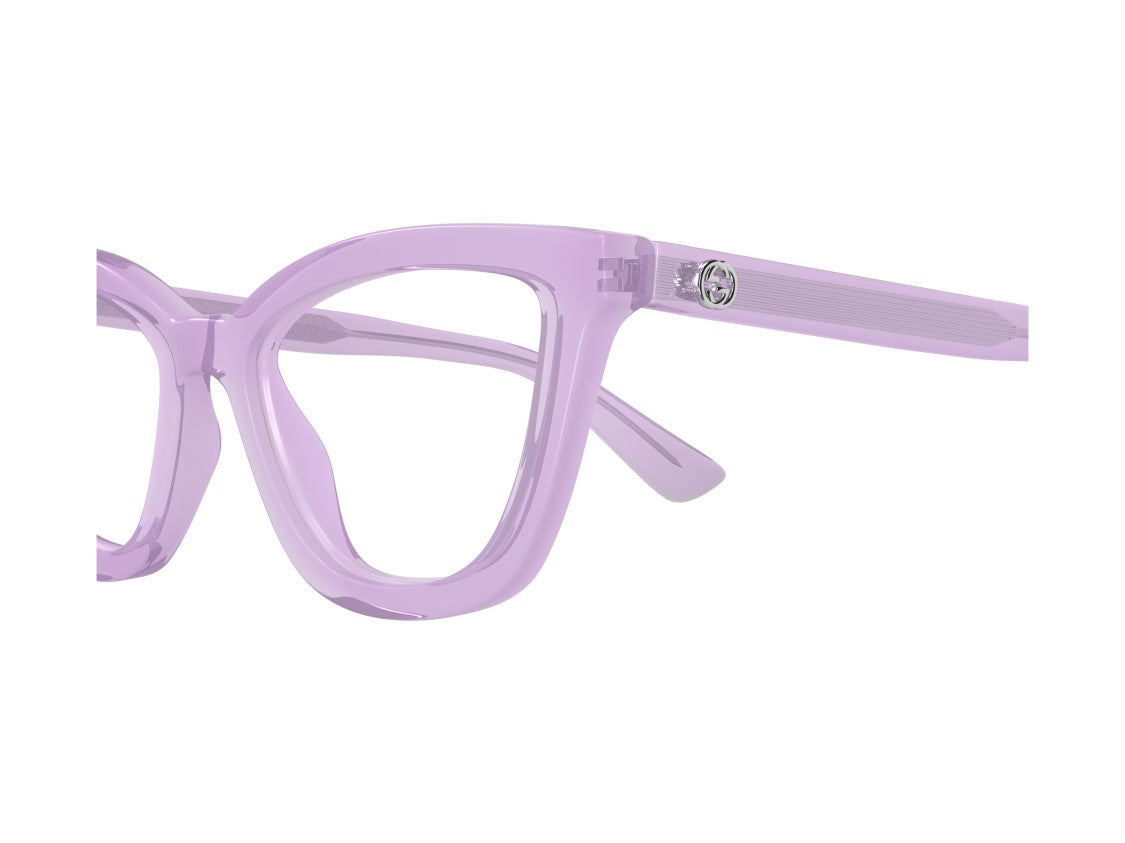 Gucci Translucent Lavender Gg1686o Cat-Eye Acetate Sunglasses