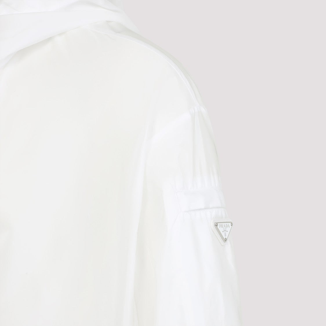 Prada White Polyamide Jacket