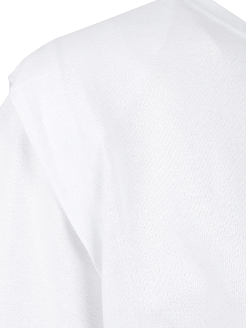 Isabel Marant Cotton T-Shirt With Shoulder Pads