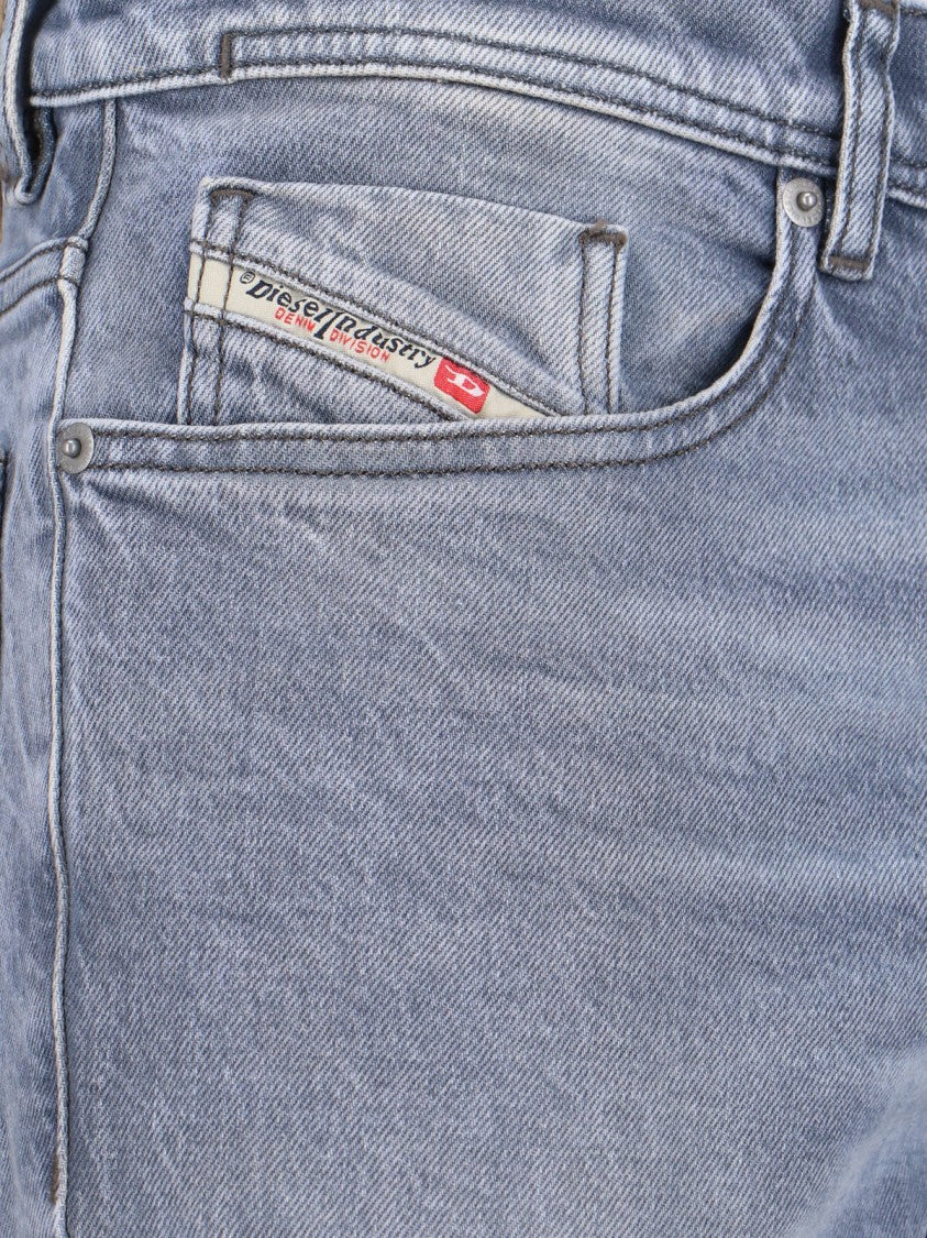Diesel Slim-Fit Stretch Denim Jeans With Five-Pocket Design
