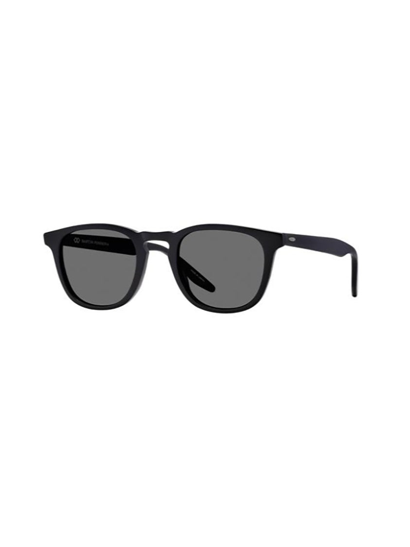 Barton Perreira Dino Rectangular Frame Dark-Tinted Sunglasses