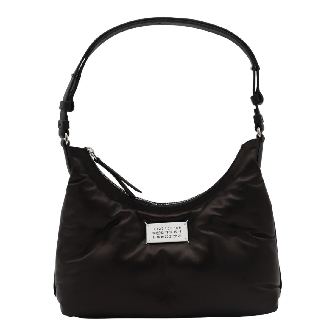 Maison Margiela Contemporary Black Shoulder Bag With Adjustable Strap