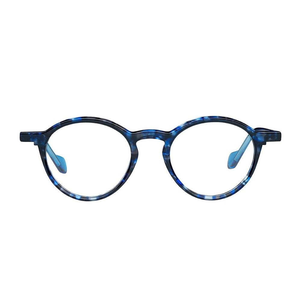 Matttew Cereus Mottled Blue Crystal Acetate Phantos Eyeglasses
