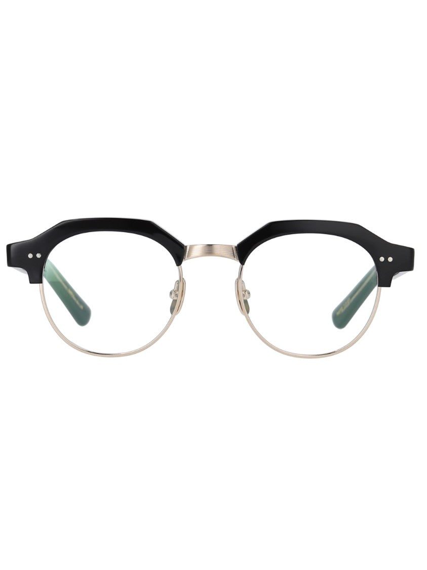 Yellows Plus Black Russel Bold Black Metallic Frames