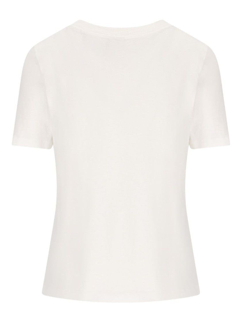 Chloé Cropped Soft Cotton T-Shirt