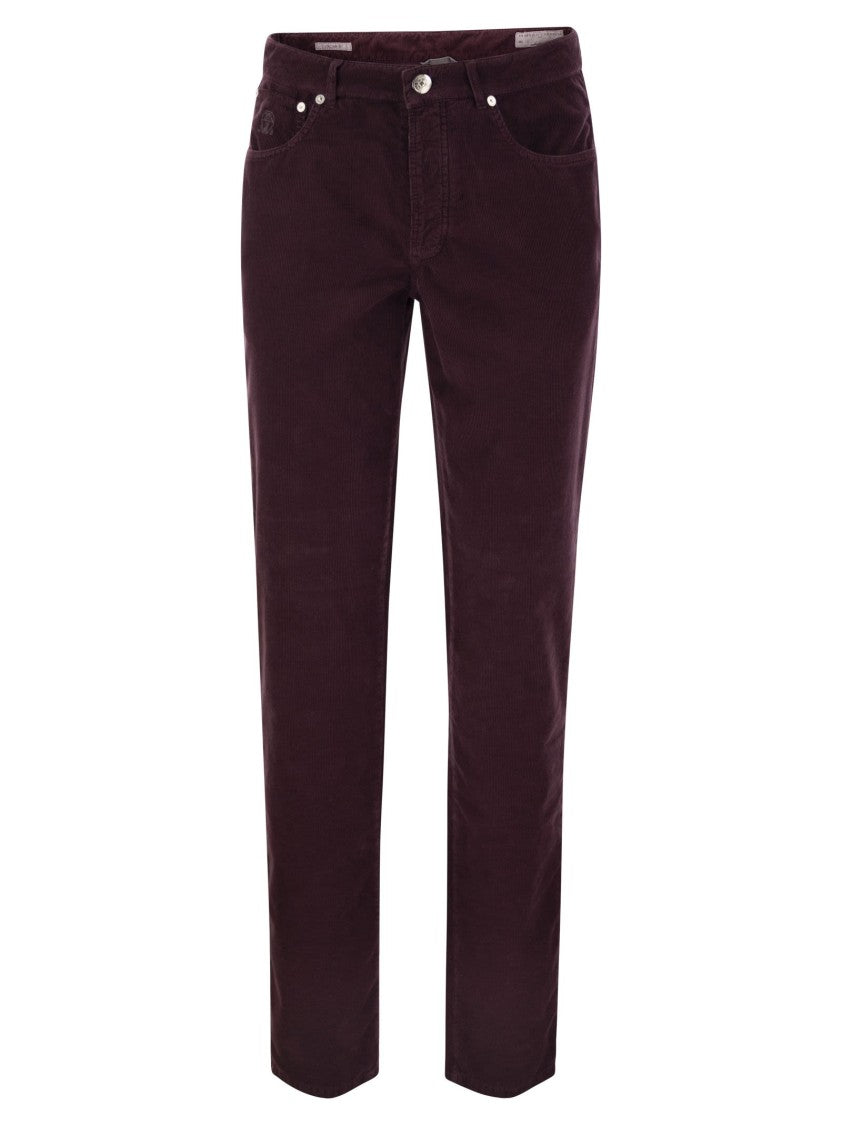 Brunello Cucinelli Five-Pocket Italian Fit Trousers
